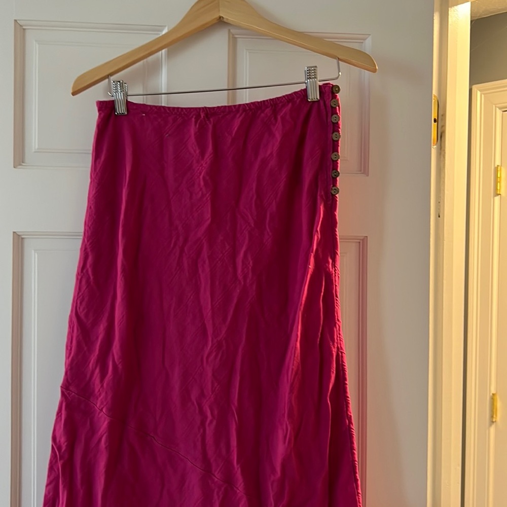 Free people cotton/linen skirt